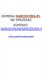 Mobile Screenshot of narodowa.pl